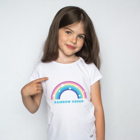 Kids - Personalised Rainbow T-shirt